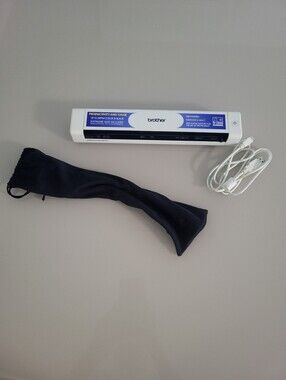 Brother White Portable Document Scanner with Original Charger And Pouch